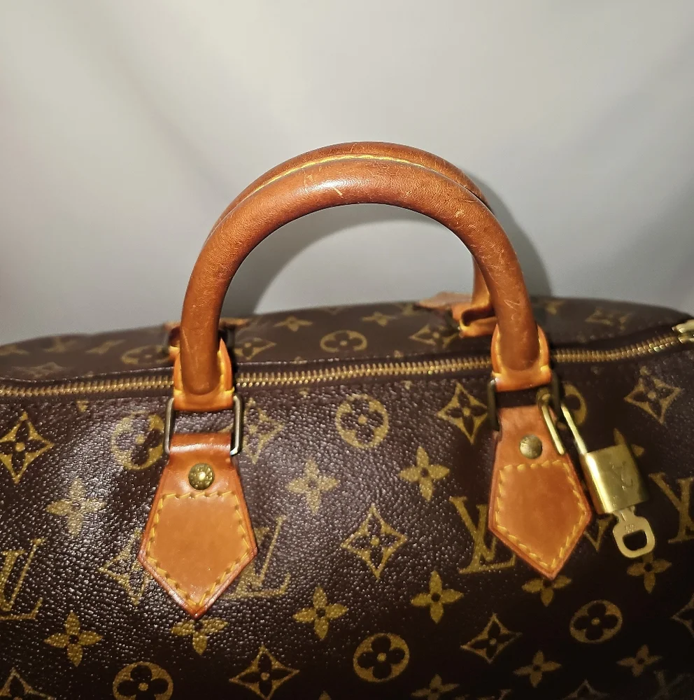 Louis Vuitton Speedy 30 Monogram Brown Handbag - Picture 4 of 16